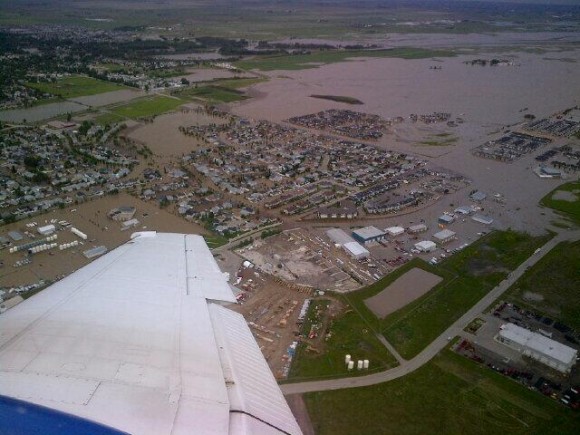 High River Alberta. Courtesy Weather Network