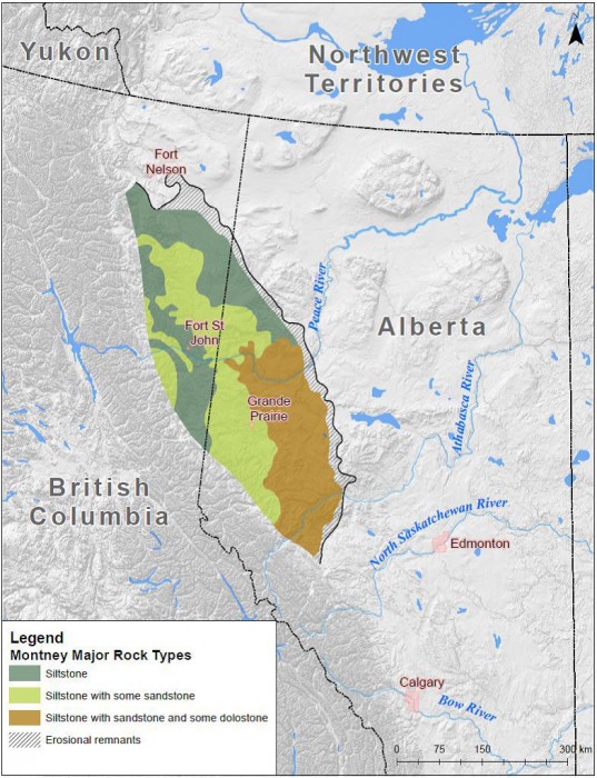 GOVERNMENT OF CANADA - Montney Formation one of the Largest Gas