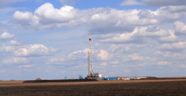 Central Alberta Drilling Rig