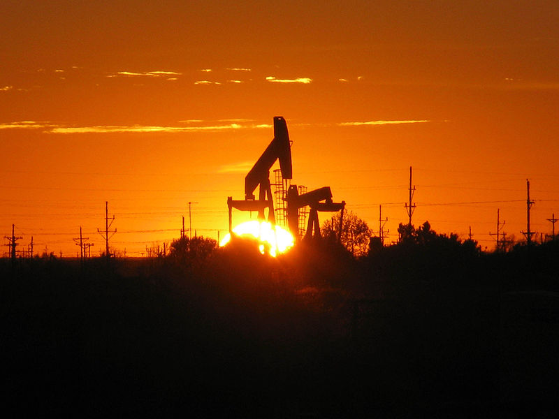 Pump Jack in the sunset