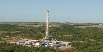 Barnett Shale drilling rig