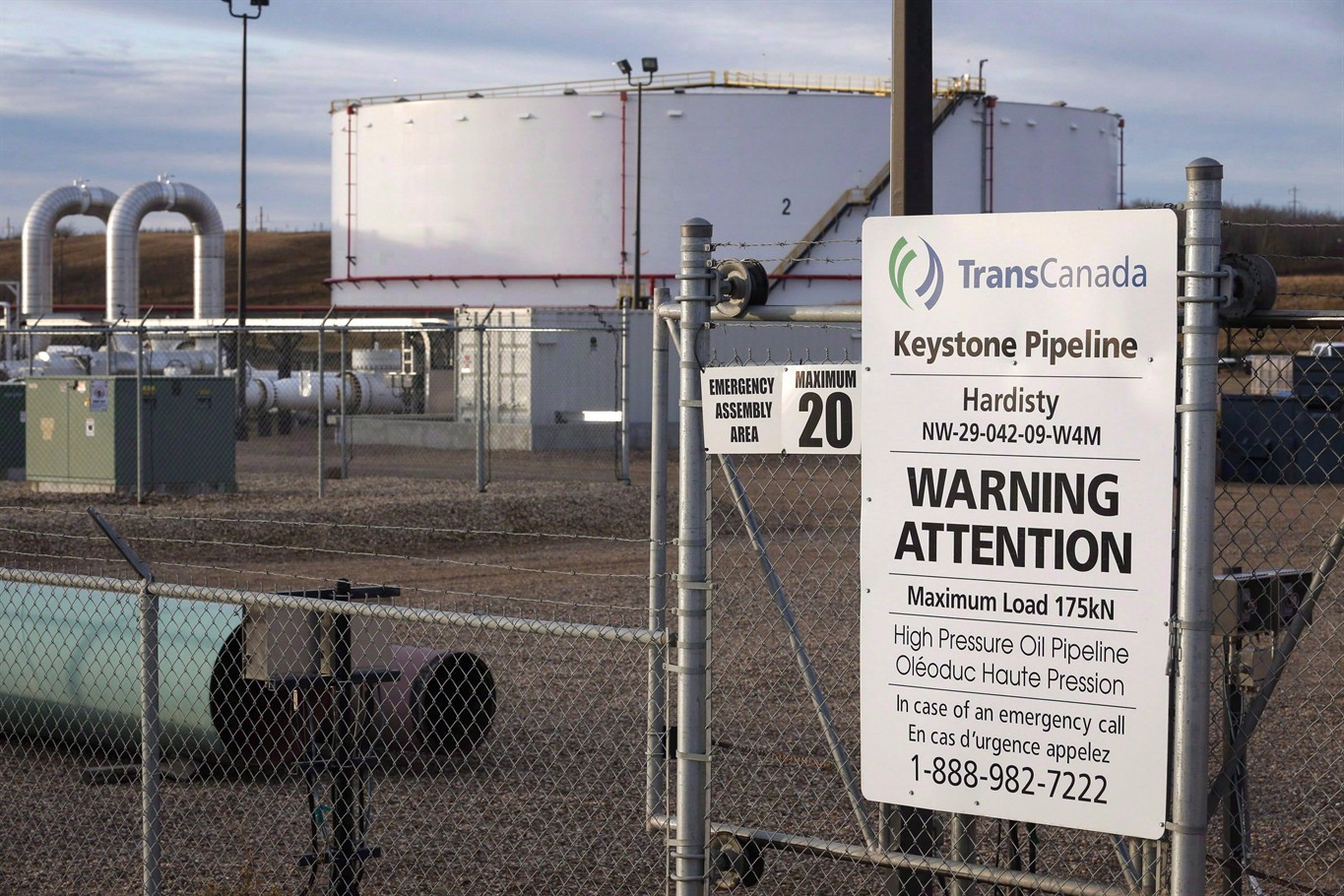keystone pipeline terminal