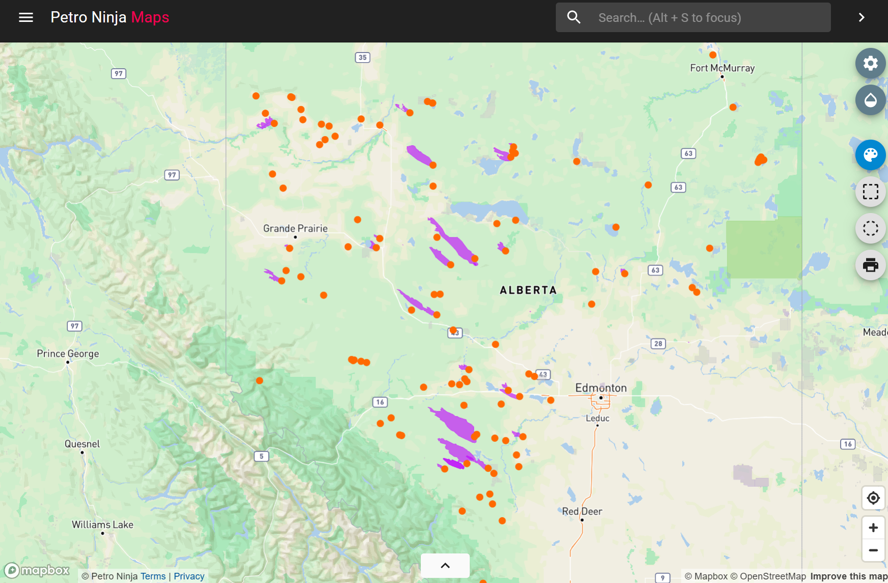 Gregory Headline Alberta Canada Wildfires Map